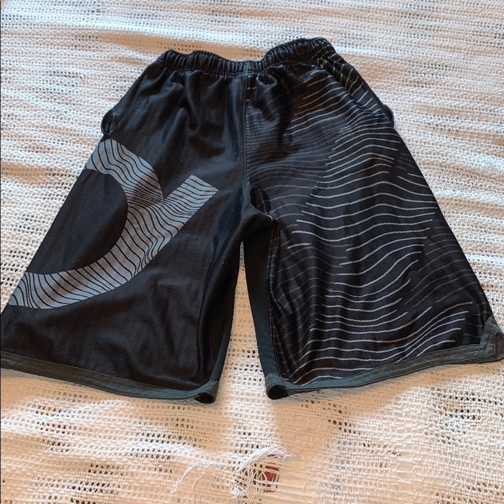 Kids black Kevin Durant shorts